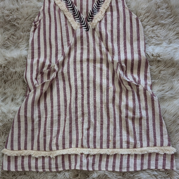 ETWO Striped fringe dress - Picture 5 of 9